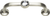 Crystal Legacy Bracelet Pull 3'' cc Brushed Nickel 344-BRN