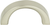 Tableau Curved Pull 1 7/16'' cc Brushed Nickel 396-BN
