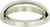 Tableau Round Base and Top 2 1/2'' cc Polished Nickel 406-PN