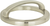 Tableau Round Base and Top 3'' cc Brushed Nickel 407-BN