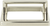 Tableau Square Base and Top 2 1/2'' cc Polished Nickel 410-PN