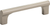 Whittier Pull 3 3/4'' cc Brushed Nickel A652-BRN