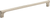 Whittier Pull 8 13/16'' cc Brushed Nickel A656-BRN