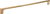 Whittier Appliance Pull 18'' Warm Brass A659-WB