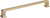 Sweetbriar Lane Pull 7 9/16'' cc Warm Brass A666-WB