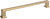 Sweetbriar Lane Appliance Pull 12'' Warm Brass A669-WB