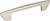 Successi Seesaw Pull 3 3/4'' cc Brushed Nickel A803-BN