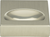 Thin Square Knob 1 1/4'' Brushed Nickel A833-BN