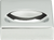 Thin Square Knob 1 1/4'' Polished Chrome A833-CH