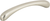 Successi Bridge Pull 5 1/16'' cc Brushed Nickel A840-BN