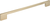 Thin Square Pull 11 5/16'' cc Champagne A866-CM