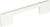 Thin Square Pull 5 1/16'' cc High White Gloss A867-WG