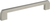 Stainless Indio Pull 6 5/16'' Brushed Steel A962-SS