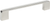 Stainless Clemente Pull 6 5/16'' Polished Steel A992-PS
