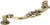 Louis XV Traditional Solid Brass Pull BP3004108BB