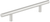 Washington Contemporary Stainless Steel Pull BP305128170