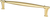 Dierdra 160mm CC Modern Brushed Gold Pull 4164-1MDB-P