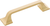 Forge Collection Pull 3-3/4'' cc Brushed Golden Brass Finish H076701-BGB