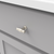 Piper Collection T-Knob 1-5/8'' X 5/8'' Satin Nickel Finish H077850SN