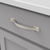 Dover Collection Pull 5-1/16'' cc Satin Nickel Finish H078772SN