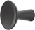 Maven Collection Hook Knob 2-5/16'' Diameter Matte Black Finish H078782MB