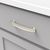 American Diner Collection Pull 5-1/16'' cc Satin Nickel Finish P2149-SN