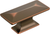 Bungalow Collection Knob 2-5/16'' x 1-1/16'' Oil-Rubbed Bronze Highlighted Finish P2152-OBH