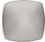 Euro-Contemporary Collection Knob 1-1/2'' Square Stainless Steel Finish P2163-SS