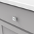 Craftsman Collection Knob 1-1/4'' Square Chrome Finish P2172-CH