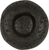 Refined Rustic Collection Knob 1-1/2'' Diameter Black Iron Finish P3003-BI