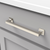 Studio Collection Pull 7-9/16'' cc Polished Nickel Finish P3019-14
