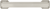 Bridges Collection Pull 3'' cc Satin Nickel Finish P3231-SN