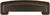 Bridges Collection Cup Pull 3'', 3-3/4'' & 5-1/16'' (128mm) cc Oil-Rubbed Bronze Highlighted Finish P3234-OBH