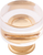 Midway Collection Knob 1-1/4'' Diameter Crysacrylic with Brushed Golden Brass Finish P3709-CABGB