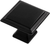 Studio II Collection Knob 1-1/4'' Square Matte Black Finish B055555-MB