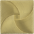 Bijou Astoria Collection Mock Key 1-1/8'' x 5/8'' Brushed Golden Brass Finish B056379-BGB