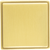 Ingot Collection Pull 1'' cc Brushed Golden Brass Finish B075529-BGB