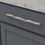 Trellis Collection Pull 12'' cc Satin Nickel Finish B076145-SN