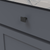 Channel Collection Knob 1-1/4'' x 1'' Matte Black Finish B076146-MB
