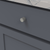 Verge Collection Knob 7/8'' diam Stainless Steel Finish B076864-SS