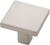 Emerge Collection Knob 1-5/16'' Square Satin Nickel Finish B077034-SN