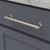 Ostia Collection Pull 7-9/16'' cc Satin Nickel Finish B077525-SN