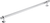 Ostia Collection Appliance Pull 18'' cc Chrome Finish B079399-CH
