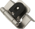 Hinge Single Demountable 1/2'' Overlay Satin Nickel Finish P5313-SN