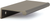 Baker Edge Pull, Gun Metal, 3'' cc, 4-1/4'' Overall 10020-GM