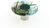 Ice Knob, Round, Turquoise Confetti, 1-1/2'' dia 31-COT