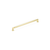 Haniburton Appliance Pull, Unlacquered Brass, 12'' cc 482-UNBR