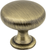 Madison 1-3/16'' Diameter Mushroom Knob 3910-AB