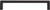Walker 1 160 mm cc Bar Pull 827-160MB