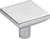 Walker 1 1-5/8'' Length Square Knob 827L-PC